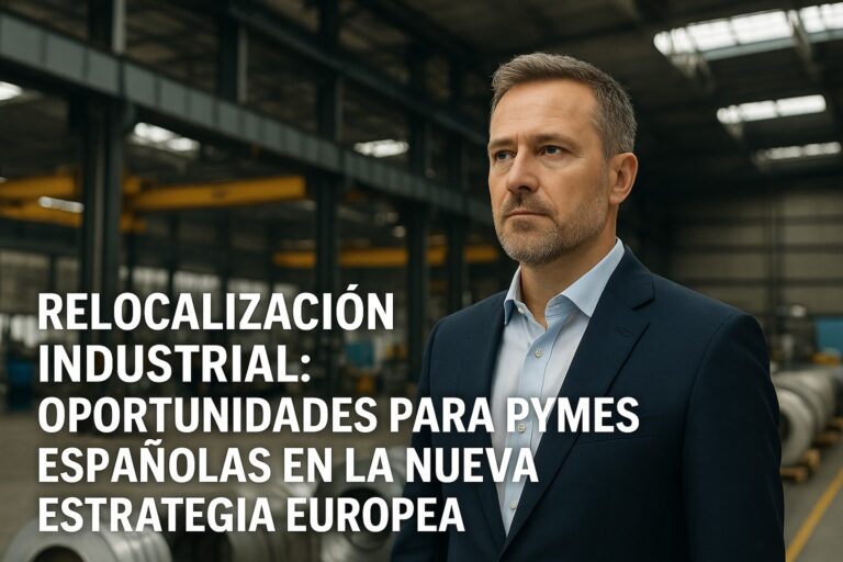 Relocalización industrial pymes en estrategia europea