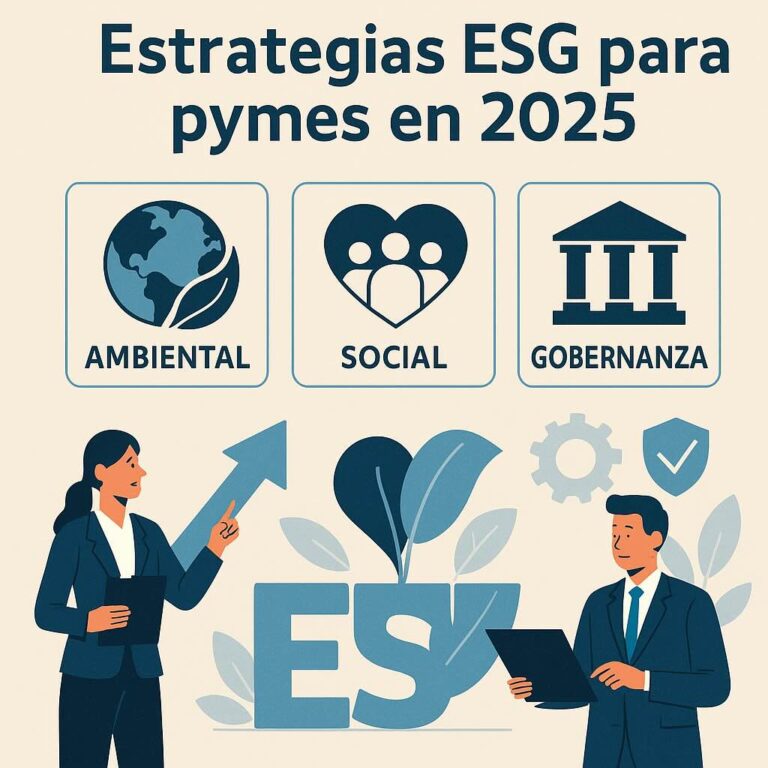 Estrategias ESG para pymes en 2025: sostenibilidad ambiental, social y de gobernanza